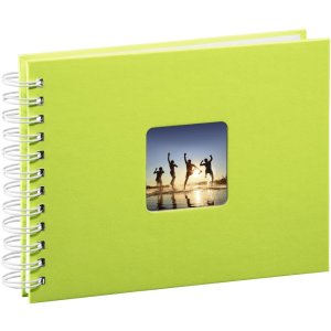 Spiraal Album Fine Art kiwi 24x17 cm witte paginas