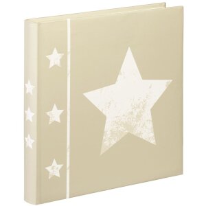 Hama Fotoalbum Skies beige 30x30 cm 60 witte paginas