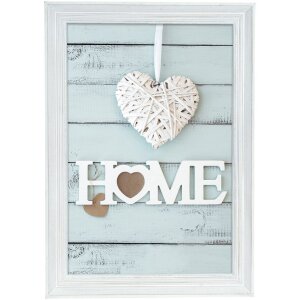 Houten lijst vintage 15x20 cm wit