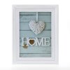 Houten lijst vintage 20x30 cm wit