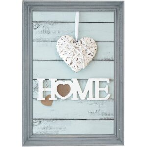 Houten lijst vintage 10x15 cm grijs