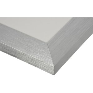 Luzerne aluminium lijst 60x80 cm zilver