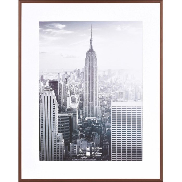 Henzo Aluminium lijst Manhattan 40x50 cm brons