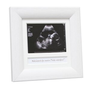 Fotolijst voor echografie foto 10x10 cm