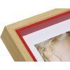 Houten lijst s40bh rood 10x15 cm