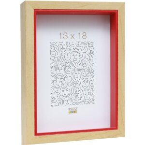 Houten lijst s40bh rood 20x30 cm