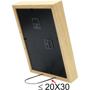 Houten lijst s40bh rood 20x30 cm