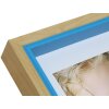 Houten lijst s40bh blauw 13x18 cm