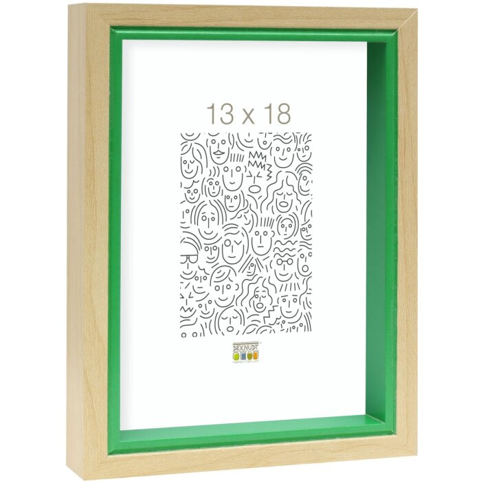 Houten lijst s40bh groen 20x30 cm