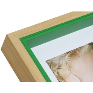 Houten lijst s40bh groen 30x40 cm