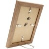 Houten lijst s46bh bruin-grijs 13x13 cm