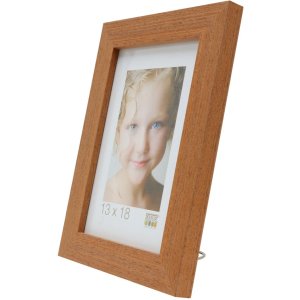 Houten lijst s46bh roest 13x13 cm