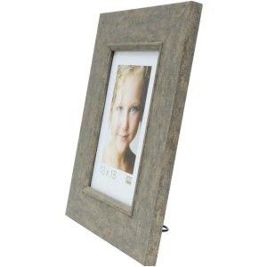 Deknudt Houten lijst s48sc7 grijs-beige 15x15 cm