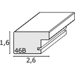 Houten lijst s46bh Deknudt