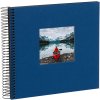 Goldbuch Spiraal Album Bella Vista blauw/zwart 20x20 cm 40 zwarte paginas