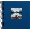 Goldbuch Spiraal Album Bella Vista blauw/zwart 20x20 cm 40 zwarte paginas