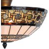 Tiffany plafondlamp ø 40x23 cm natuur