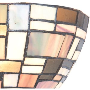 Wandlamp tiffany kleurig - 5ll-5844 Clayre Eef