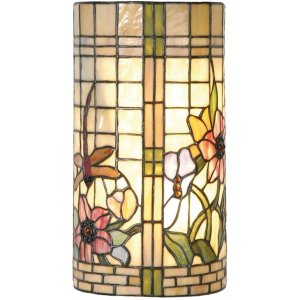 Wandlamp tiffany kleurig - 5ll-8825 Clayre Eef