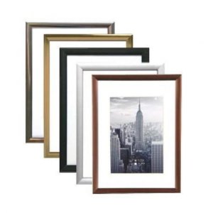 Fotolijst Aluminium lijst Manhattan 10x15 cm zwart