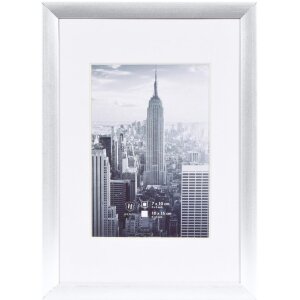 Fotolijst Aluminium Lijst Manhattan 10x15 cm zilver