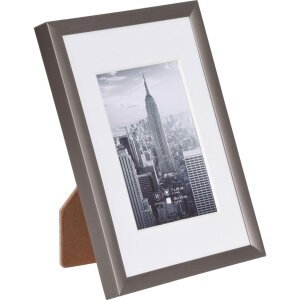 Fotolijst Aluminium lijst Manhattan grijs 10x15 cm