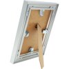 Deknudt S023D1 18x24 cm zilverkleurig frame Tibbi gemaakt van aluminium 3 cm lamelbreedte