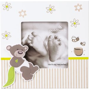 Goldbuch Baby Lijst Honing Beer 10x10 cm