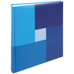 Henzo Jumbo Fotoalbum Nexus blauw 29x32 cm 100 witte paginas