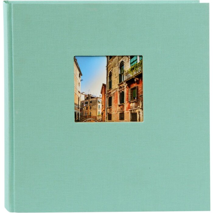 Goldbuch Fotoalbum Bella Vista aqua 30x31 cm 60 zwarte paginas