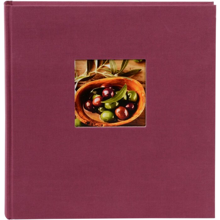 Goldbuch Fotoalbum Bella Vista fuchsia 30x31 cm 60 zwarte paginas