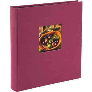 Goldbuch Fotoalbum Bella Vista fuchsia 30x31 cm 60 zwarte paginas