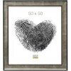 Fotolijst zilver hout 50,0 x70,0 cm s873d