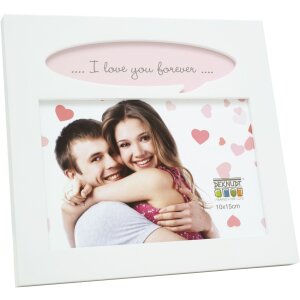 Fotolijst s68lk1e2t wit hout 10,0 x15,0 cm