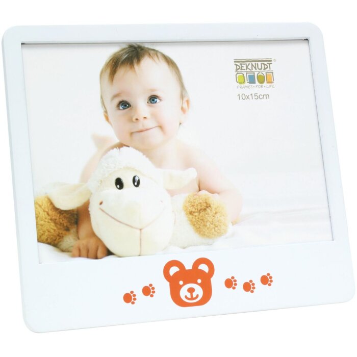 Fotolijst s68kk1e1e wit hout 10,0 x15,0 cm