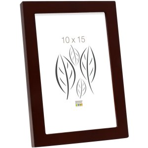 Fotolijst s68fv3 bruin hout 10,0 x15,0 cm