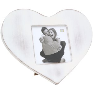 Fotolijst wit hout 10,0 x10,0 cm s67tr