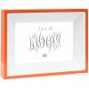 Fotolijst oranje hout 13,0 x18,0 cm s67dk