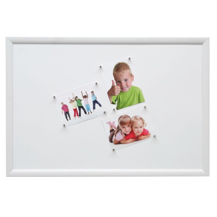 Magneetbord wit S54ST2 hout 40,0 x60,0 cm