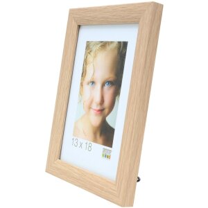 Houten lijst s54s eik kleur 13,0 x18,0 cm