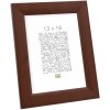 Fotolijst bruin hout 13,0 x18,0 cm s53gh