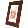 Fotolijst bruin hout 20,0 x20,0 cm s53gh