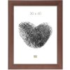 Fotolijst bruin hout 20,0 x20,0 cm s53gh