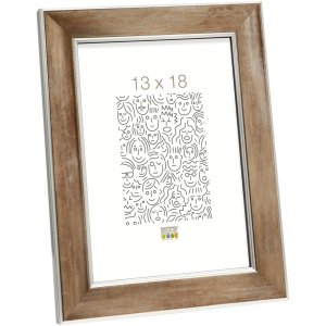 Fotolijst brons hout 15,0 x20,0 cm s45yd