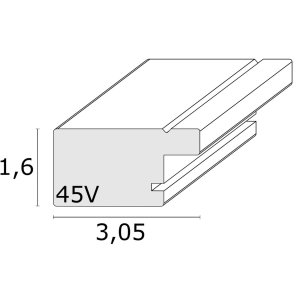 Fotolijst bruin plastic 10,0 x15,0 cm s45vh