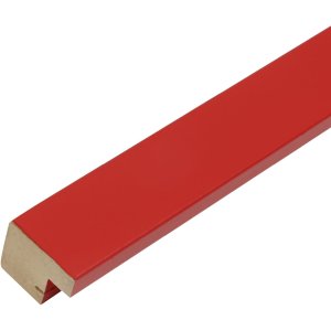 Houten lijst s45s rood 10,0 x15,0 cm