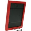 Houten lijst s45s rood 10,0 x15,0 cm