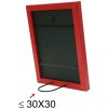 Houten lijst s45s rood 10,0 x15,0 cm