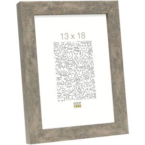 Fotolijst grijs-beige hout 50,0 x70,0 cm s45rc