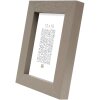 Fotolijst taupe hout 15,0 x20,0 cm s45pk